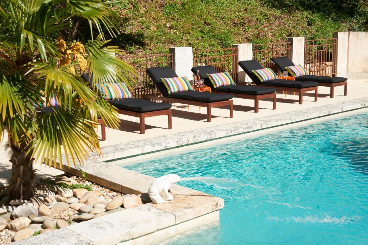 Bed and Breakfast La Bergerie Pradel Le Beaucet Esterno foto